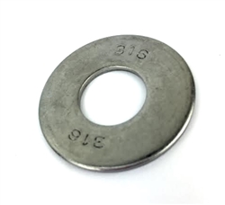 Stainless Steel 1/2" Round Flat Washer ADSCO RW12