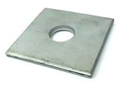 Stainless Steel Square Flat Washer 3" x 3" x 11/16" ADSCO SW123