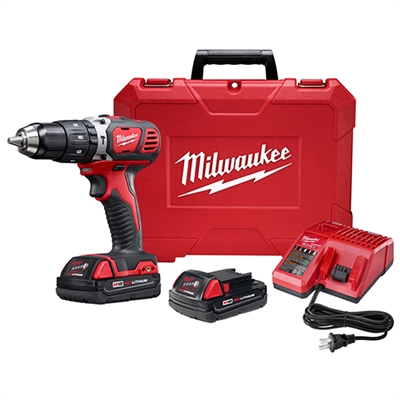 Milwaukee 2607-22CT M18™ Compact 1/2" Hammer Drill/Driver Kit