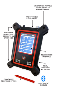 Ripley OTDR 800 Optical Time Domain Reflectometer with Bluetooth®