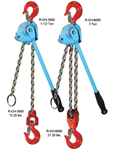 Reliable R-CH 3000 Chain Hoist 1-1/2 Ton