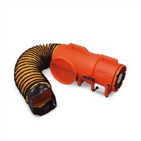 Allegro 9536-25 8" Axial DC Plastic Blower w/ Compact Canister & 25' Ducting, 12V