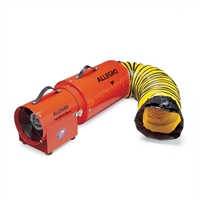 Allegro 9537-25  8" Axial DC Metal Com-PAX-ial Blower w/ Canister & 25' Ducting, 12V