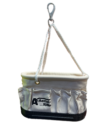 AAERIAL 970824700 Canvas Oval Bucket, 39-Pocket with Swivel Snap
