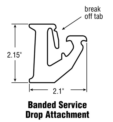 Aluma-Form BSD-38 Banded Service Drop Attachment