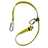 Buckingham 48129W2Y-8 Adjustable Web Lanyard with patented WebGrab Buckingham 48129W2Y-8 Adjustable Web Lanyard with patented WebGrab