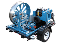 Condux 08675675 Open Style Fiber Optic Cable Pulling Trailer (Trailer Only) Condux 08675675 Open Style Fiber Optic Cable Pulling Trailer (Trailer Only)