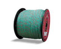 CWC Continental 402043 Blue Steel Rope 38" x 2500' TEAL W/RED TRACER