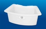 Bucket Tool Tray - Round For square/rectangular platforms 8 in. x 8 in. x 16 in.