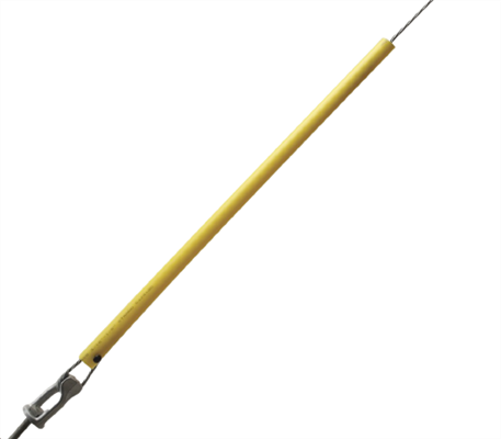 Guy Wire Marker 8' Yellow Hubbell 96FRPM
