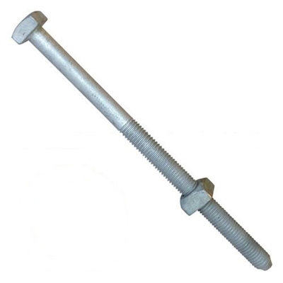 3/4" X 30" Square Head Machine Bolt with Nut Allied Bolt 8930