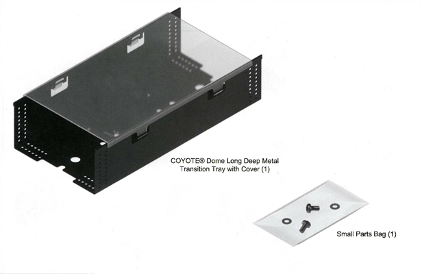 PLP 80061495 COYOTE Closure Accessories Deep Metal Slack Basket Kit for up to 864 Expressed Ribbon Applications