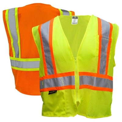 Hi-Way Night Safety Vest Orange XL