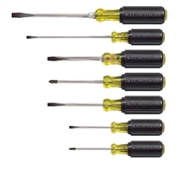 Klein 85076  Screwdriver Set, Slotted and Phillips, 7-Piece