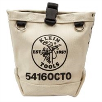 Klein 5416OCTO Tool Bag, Bull-Pin and Bolt Pouch, Loop Connect, 5 x 5 x 9"