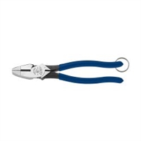 Klein-D213-9NETT Pliers, High-Leverage Side Cutters, Tether Ring