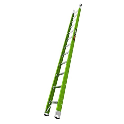 12' UNDERGROUND UTILITY ACCESS LADDER,  ANSI Type IAA - 375 lb Rated, Fiberglass  Ladder with Extender Ports