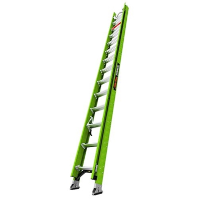 Little Giant 18728-186  28' Fiberglass Extension Ladder with V-Rung