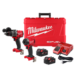 Milwaukee 3697-22 M18 FUEL™ 2-Tool Combo Kit: Hammer Drill/Impact