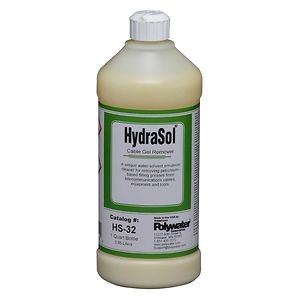 Polywater® HS-32 HydraSol® Cable Gel Remover 1-quarter Bottle