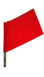 Traffic Warning Flag Signup 24WS