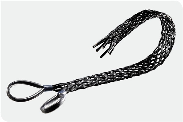 Slingco ZCS1182 Non-Metallic (ARAMID) Double Eye Cable Grip 1.25-1.50