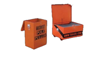 Tiiger HA0061W Wheeled Storage Case With Pull Handle