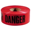 TYTAN BT310002RBDANGER Red Danger Barricade Tape 3" X 1000'