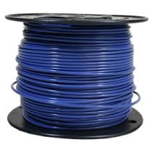 Building Wire 12G THHN SOLID BLUE 500'